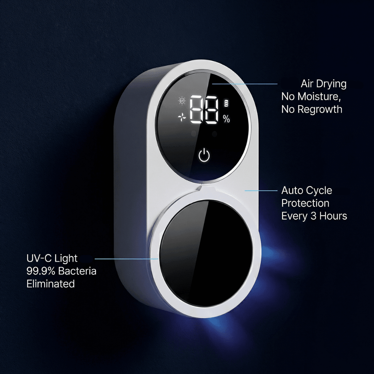 DuoGuard - elite toothbrush sterilizer - OrellaUV
