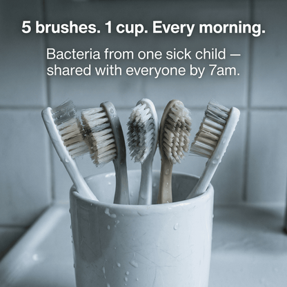 FamilyGuard - complete toothbrush sterilizer - OrellaUV