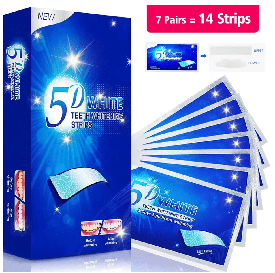 OrellaUv 5D Whitening Strips - OrellaUV