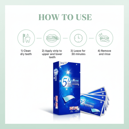 OrellaUv 5D Whitening Strips - OrellaUV