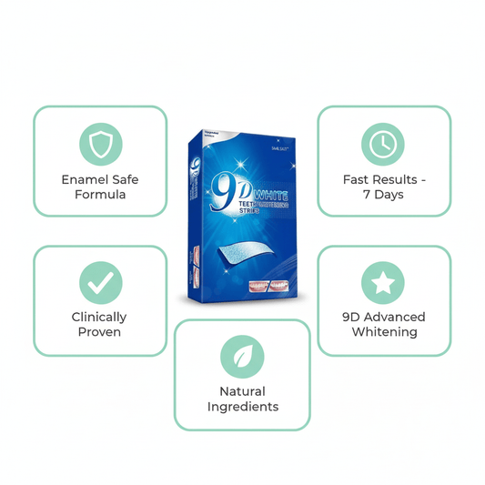 OrellaUv 9D Whitening Strips - OrellaUV