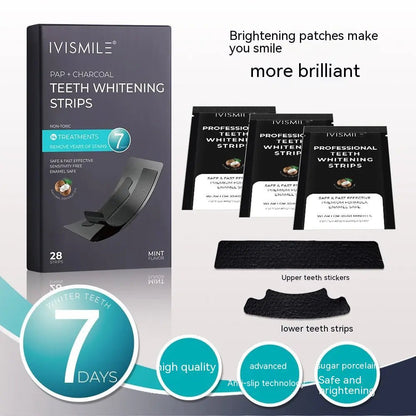 OrellaUv Charcoal Whitening Strips - OrellaUV