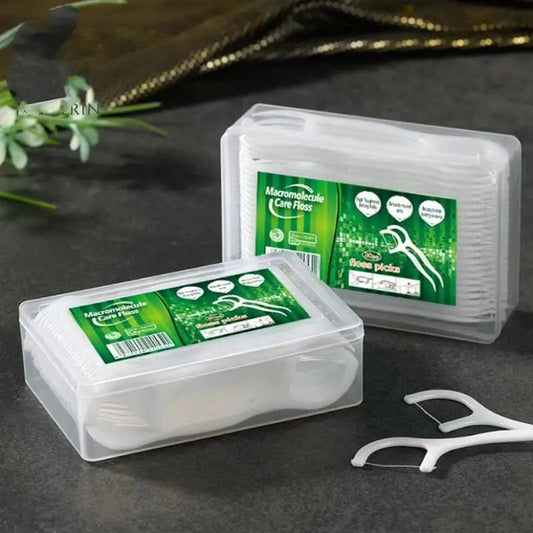 OrellaUV FreshPick™ Dental Floss Sticks (50 pcs) - OrellaUV