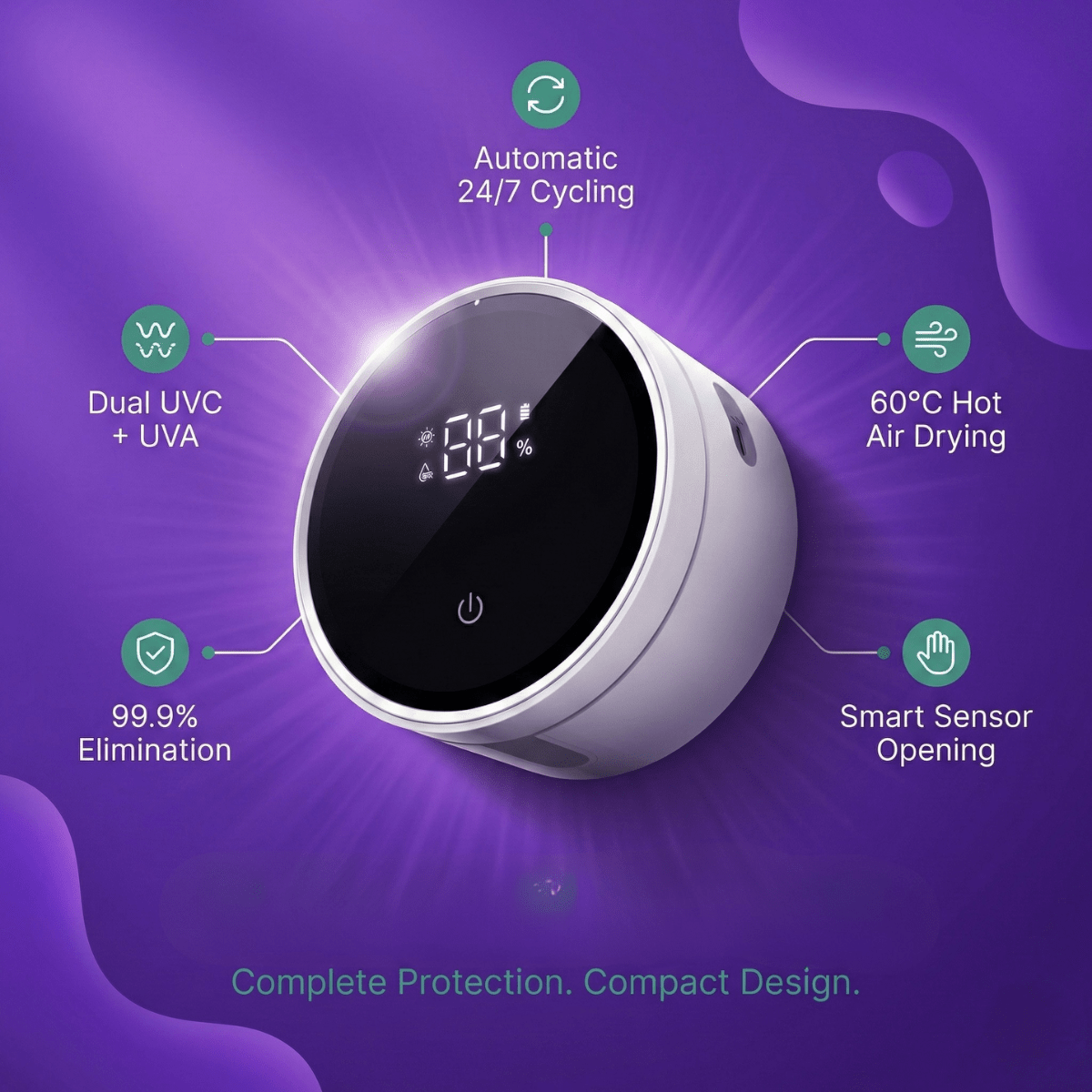 SmartGuard NextGen toothbrush sterilizer - OrellaUV